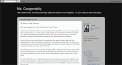 Desktop Screenshot of mscongeniality.com