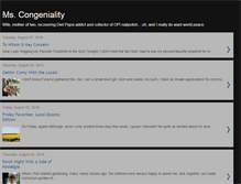 Tablet Screenshot of mscongeniality.com